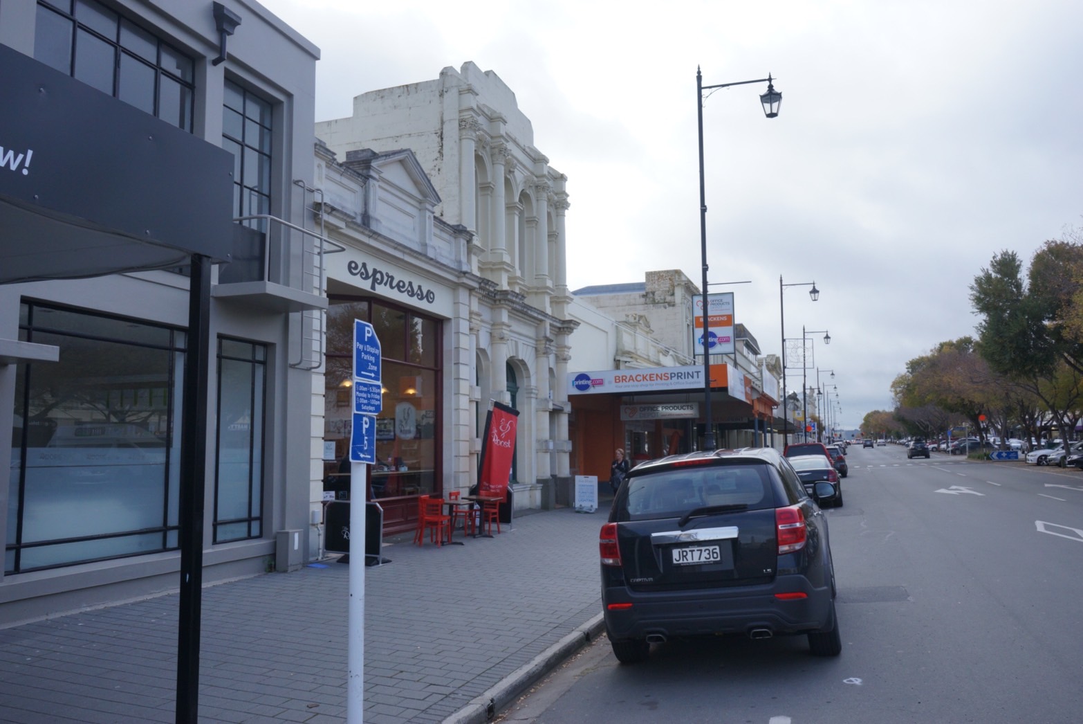 Oamaru的街景非常古典，全鎮保留維多利亞時期的老建築
